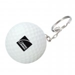 Custom Golf Stress Ball Key Chain