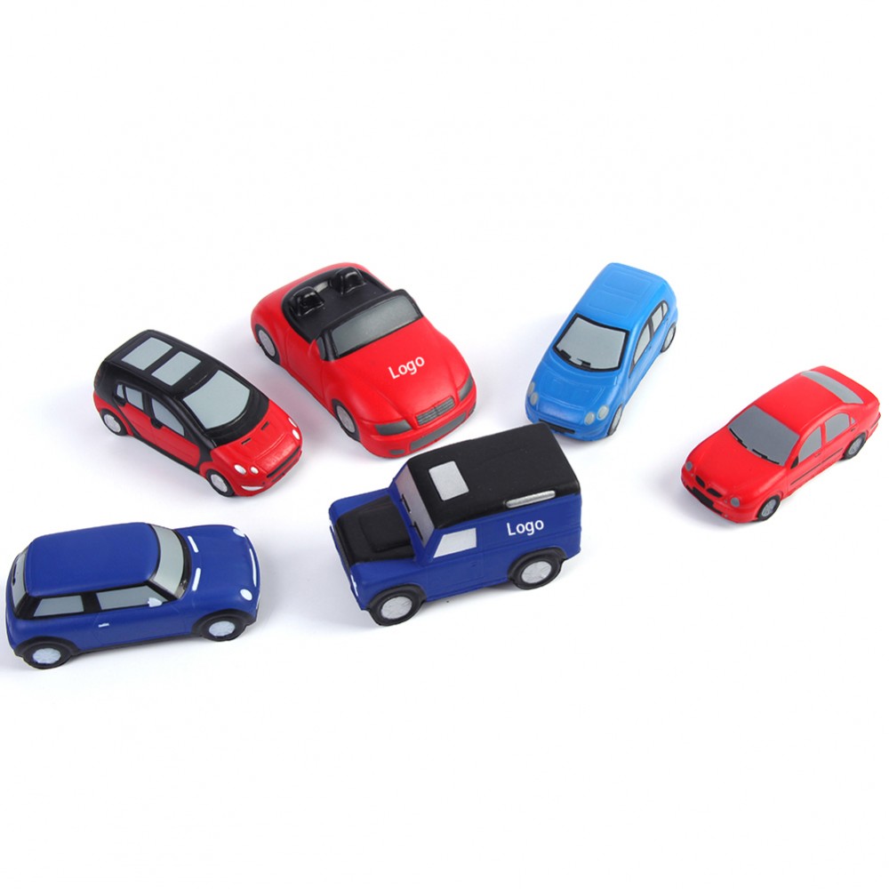 Custom Custom Car Shape Squeeze Toy Stress Reliever