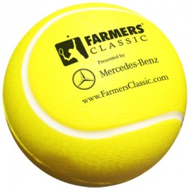 Tennis Ball Stress Reliever with Logo