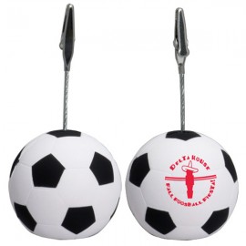 Personalized Soccer Stress Reliever Memo Holder