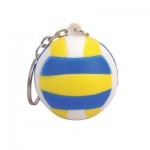 Custom Printed Volleyball Keychain/ Stress Reliever