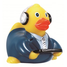 Customized Rubber Broadcaster Duck© Toy  Customized Rubber Broadcaster Duck© Toy