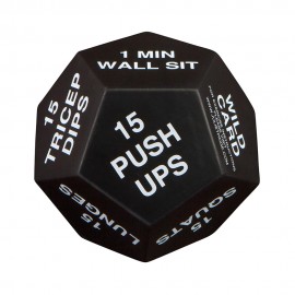 Customized 12 Sided Foam Exercise Dice