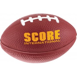 Logo Branded 3-1/2'' Football Stress Reliever  Logo Branded 3-1/2