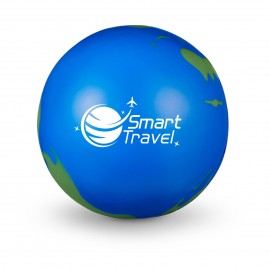 Logo Branded Globe Stress Reliever