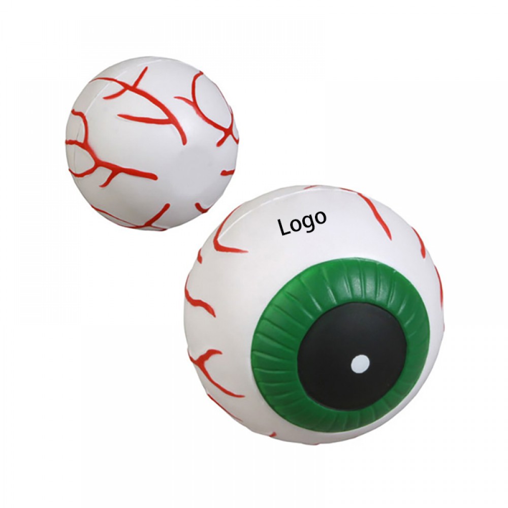 Creative Eyeball Squeeze Toy Stress Reliever with Logo