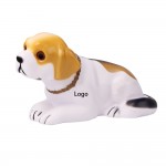Squishy Dog Squeeze Toy Stress Reliever with Logo