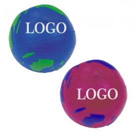 World Globe Stress Balls with Logo