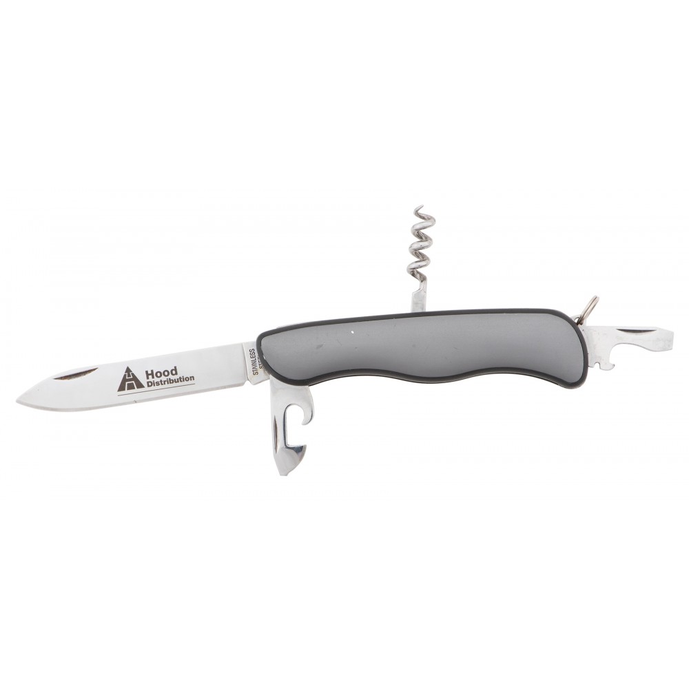 Logo Branded,Promotional Essential Multi Function Tool (Gray)