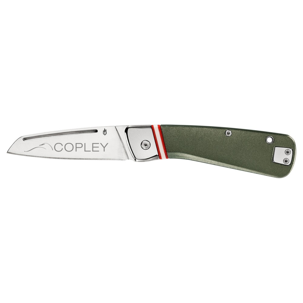 Logo Branded,Promotional Gerber Green Straightlace Knife Logo Branded,Promotional Gerber Green Straightlace Knife