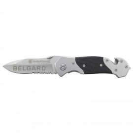 Logo Branded Smith & Wesson 1st Response Liner Lock Knife  Logo Branded Smith & Wesson 1st Response Liner Lock Knife