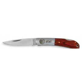 Cedar Creek Hawk Pocket Knife with Logo