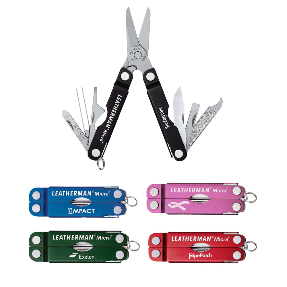 Logo Branded,Promotional Leatherman Micra Pocket Multi Tool - Colors Logo Branded,Promotional Leatherman Micra Pocket Multi Tool - Colors