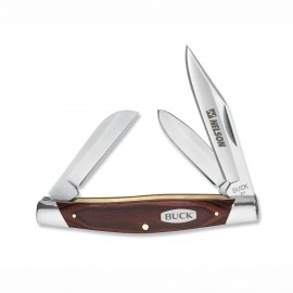 Logo Branded Buck Stockman Knife