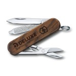 Victorinox Classic Walnut Wood with Logo