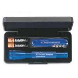 Custom Mini Maglite With Large Victorinox Swiss Army Knife