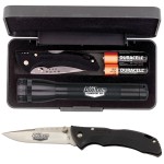 "AA" Mini Maglite With Buck "Bantam Bbw" Knife with Logo