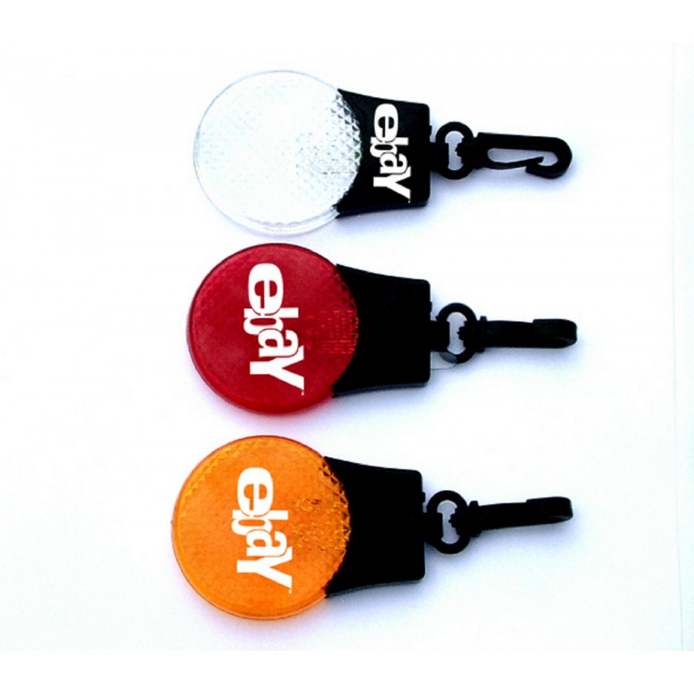 Logo Branded Safety Reflector / Flashlight Logo Branded Safety Reflector / Flashlight