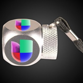 Personalized 2 1/2" Digi-Printed Mini Cube Flashlight