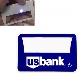 Logo Branded Magnifier w/Flashlight