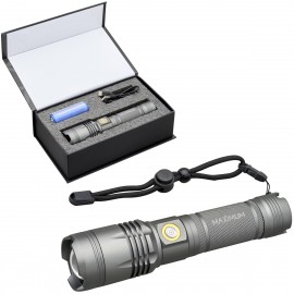 Logo Branded Rechargeable Urban Peak 20W Tactical Flashlight