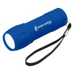 Portable Strapped Rubber COB Light with Logo