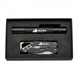Logo Branded Cedar Creek Traveler Multi-Tool Penlight Set
