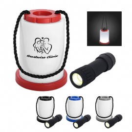 Rope Accent Lantern Flashlight with Logo
