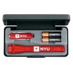 Customized Mini Maglite With Victorinox Classic Swiss Army Knife