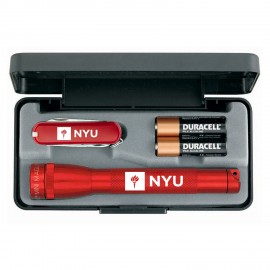 Customized Mini Maglite With Victorinox Classic Swiss Army Knife  Customized Mini Maglite With Victorinox Classic Swiss Army Knife