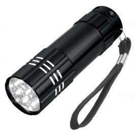 Aluminum Flashlight With Strap with Logo  Aluminum Flashlight With Strap with Logo