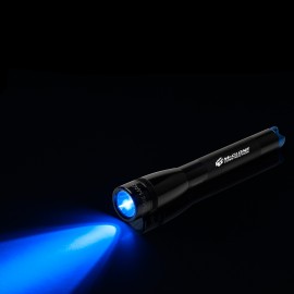 "AA" Mini Maglite LED Spectrum - Blue with Logo