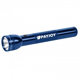 Customized Standard 3 "D" Cell Maglite Flashlight  Midnight Blue