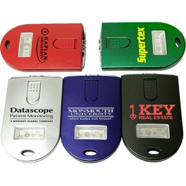 2-In-1 Ultra Thin Flashlight with Strobes (Large Quantities) with Logo