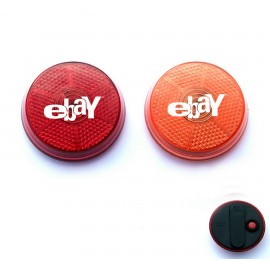 Round Shape Safety Reflector with Logo  Round Shape Safety Reflector with Logo