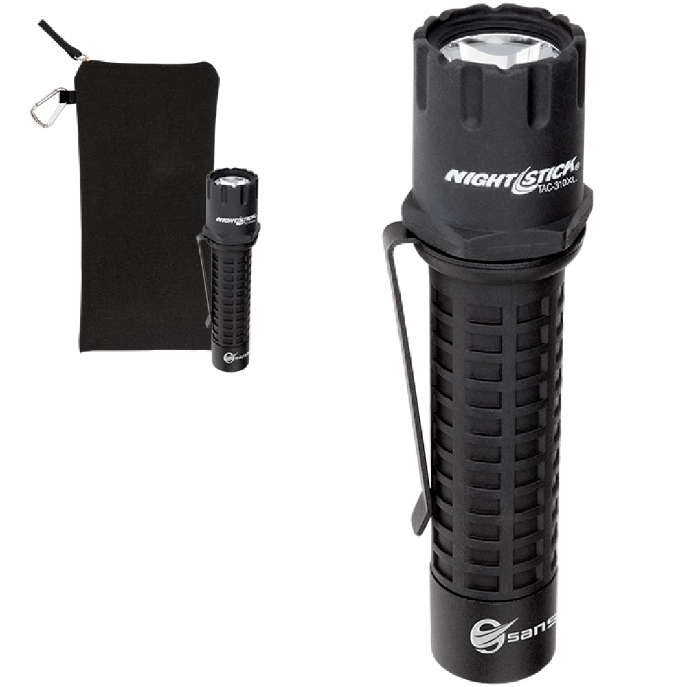 Nightstick Polymer Tactical Flashlight with Logo