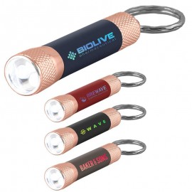 Chroma Softy Rose Gold Classic - LED Flashlight + Keyring with Logo  Chroma Softy Rose Gold Classic - LED Flashlight + Keyring with Logo