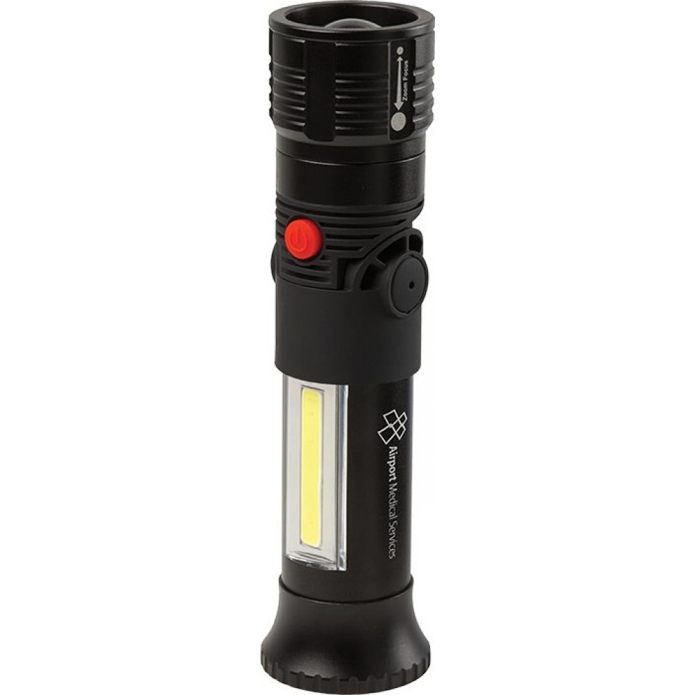 Pivot Roadside Utility Light (Cree XP-E2 R2 & COB) with Logo Pivot Roadside Utility Light (Cree XP-E2 R2 & COB) with Logo