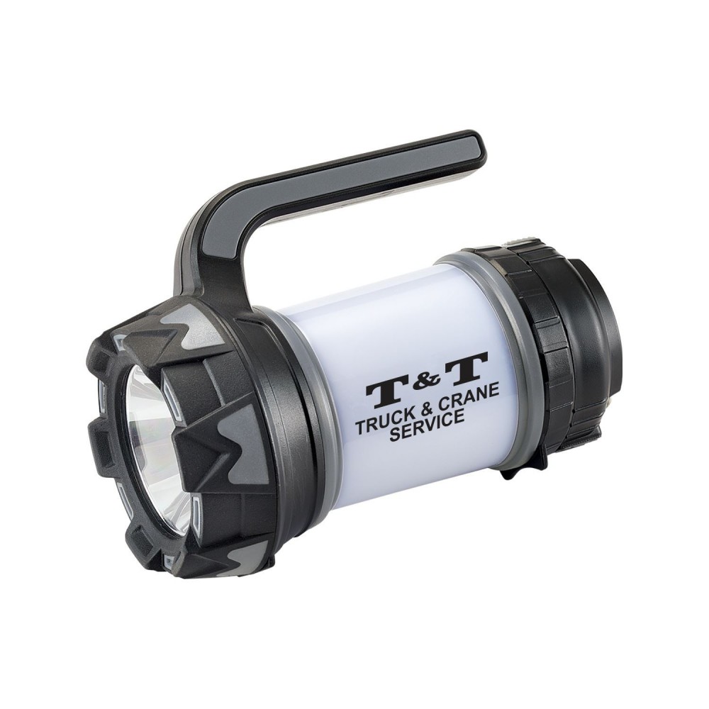 Cedar Creek Titan Rechargeable Spotlight & Powerbank with Logo