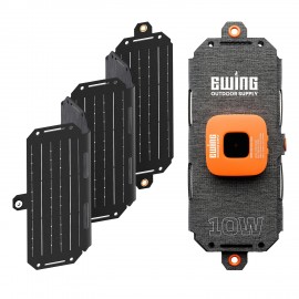 Nebo Reliance 10w Solar Panel with Logo