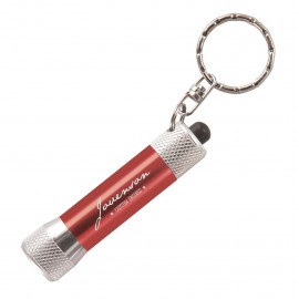 Customized Chroma - Laser Engraved Metal LED Flashlight with Keyring  Customized Chroma - Laser Engraved Metal LED Flashlight with Keyring