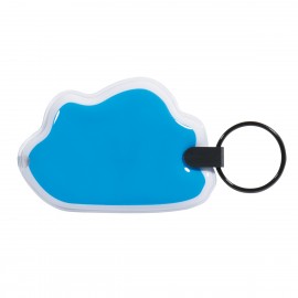 Custom Shape PVC LED Keyring Light with Logo