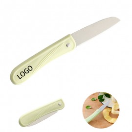 Foldable Fruit Knife with Logo