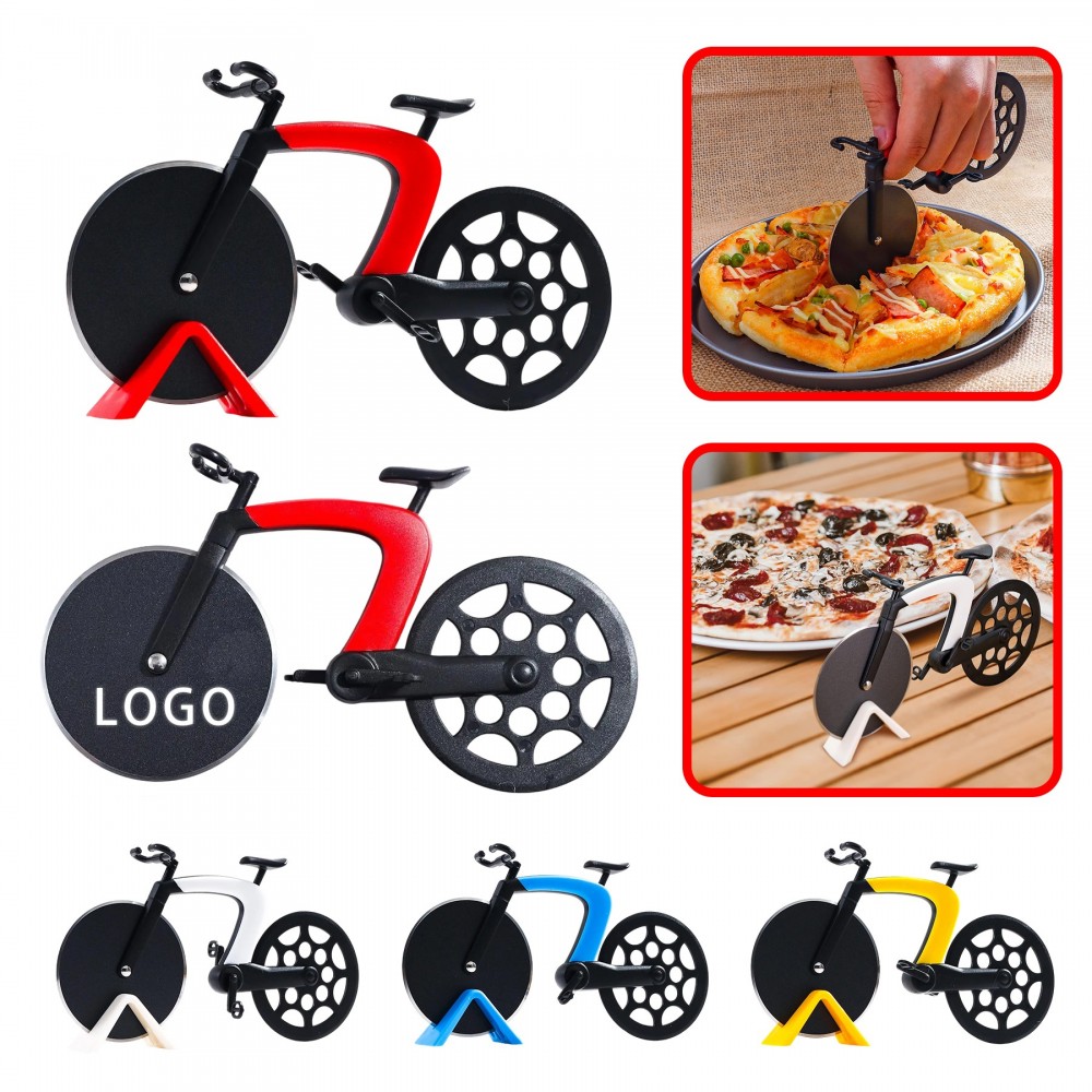 Bike Pizza Cutter with Logo