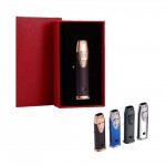 Double Jet Flame Metal Cigar Lighter Custom Imprinted