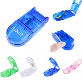 Promotional Pill Box with Cutter