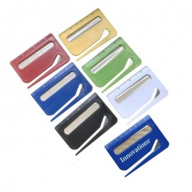 3-In-1 Letter Opener w/ Ruler and Magnifier with Logo