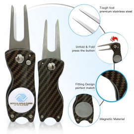 Promotional Foldable Golf Divot Fork