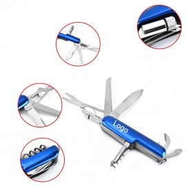 Multi-Function Tool Pocket Knife with Flashlight with Logo  Multi-Function Tool Pocket Knife with Flashlight with Logo