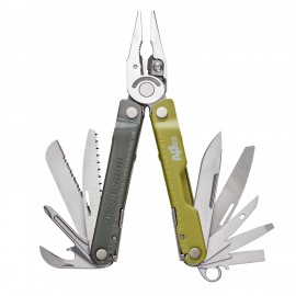 Leatherman Rebar Mossy Slate with Logo